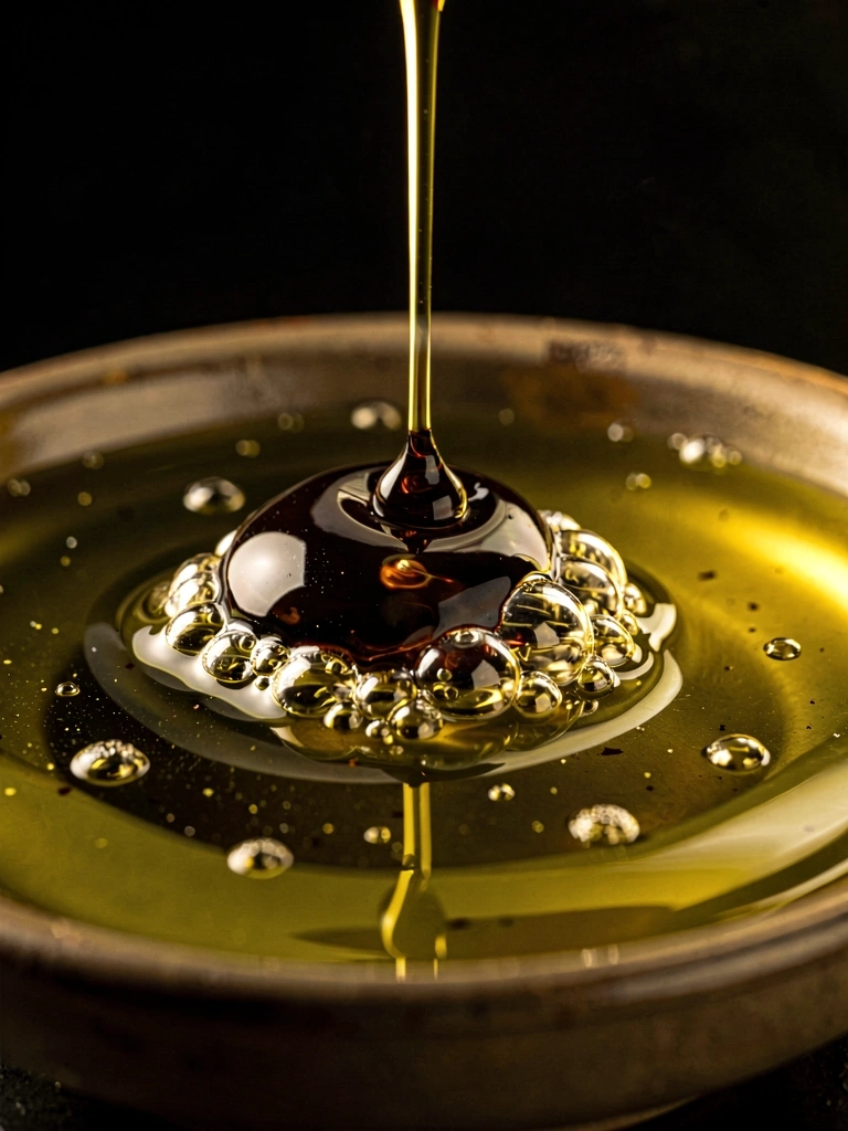 Textura de aceite premium